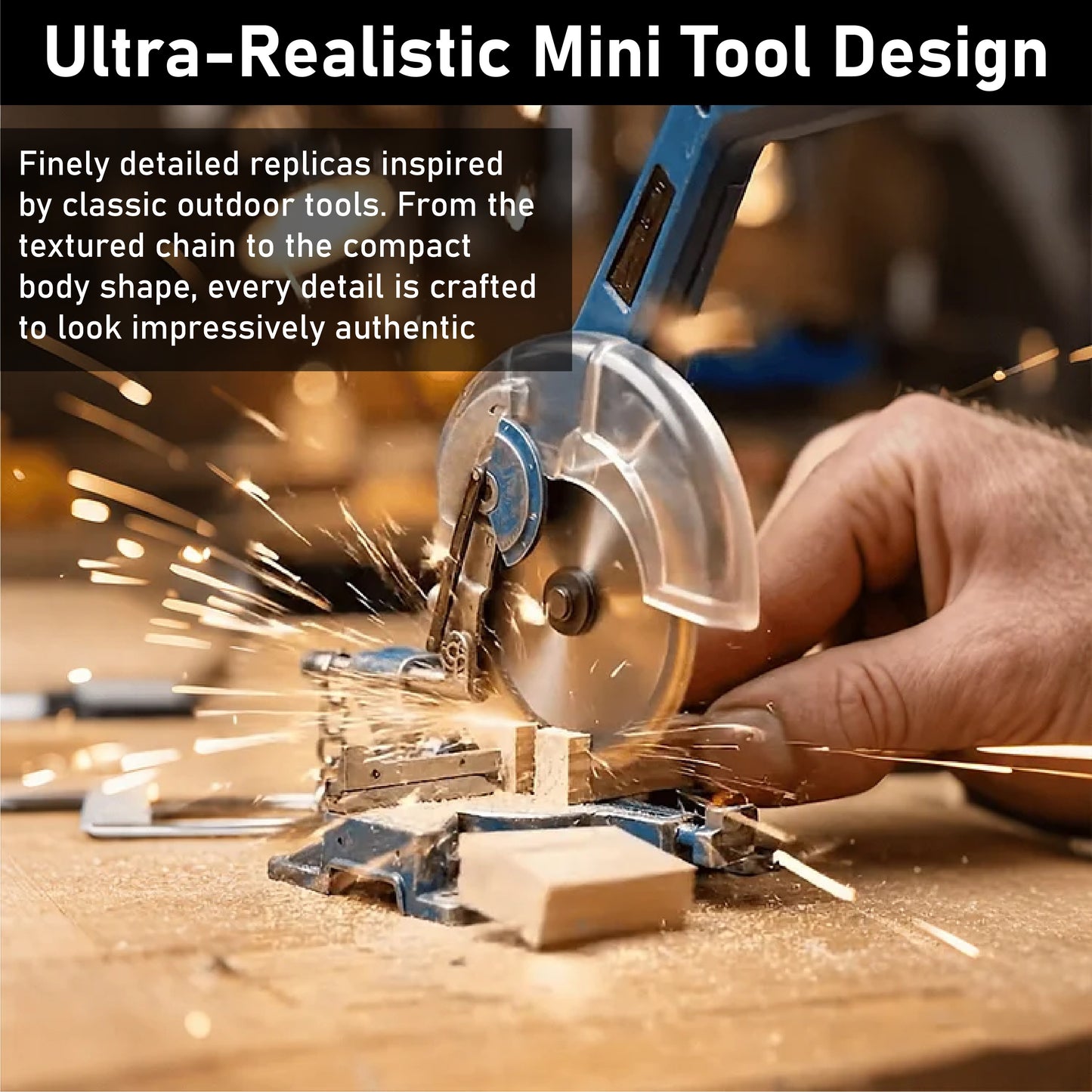 HandyFidgetGround™ TrailMini Creative 3D Tool Keychain