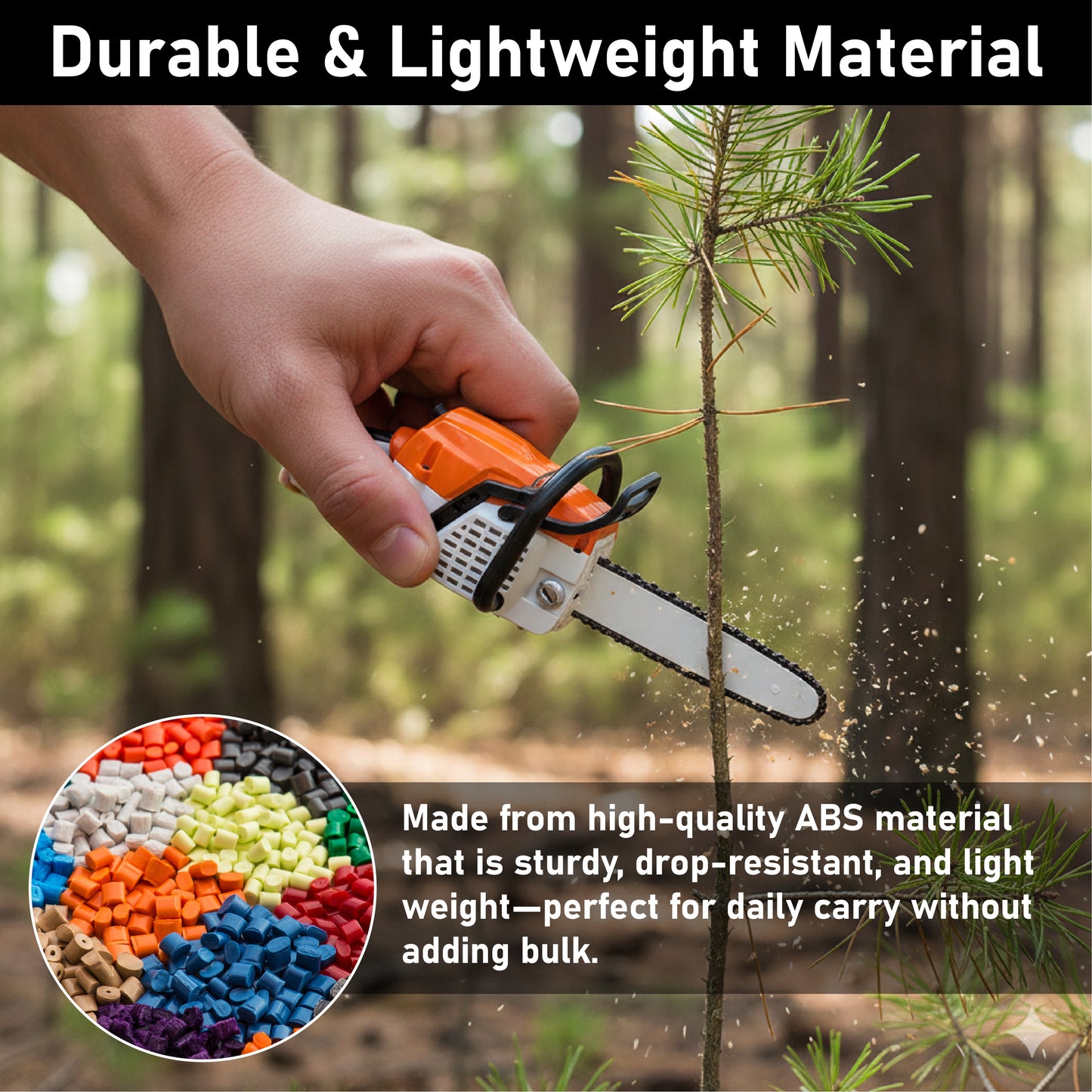 HandyFidgetGround™ TrailMini Creative 3D Tool Keychain