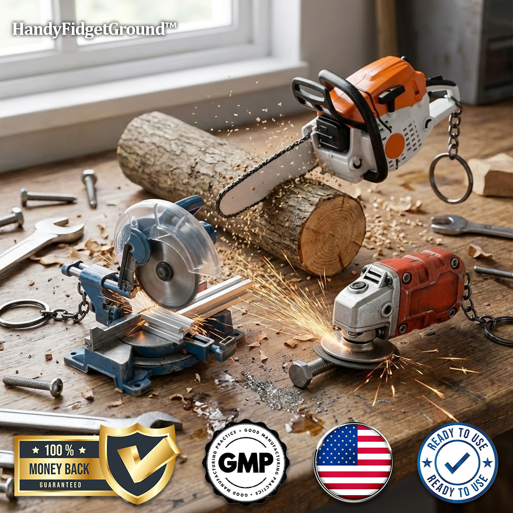 HandyFidgetGround™ TrailMini Creative 3D Tool Keychain