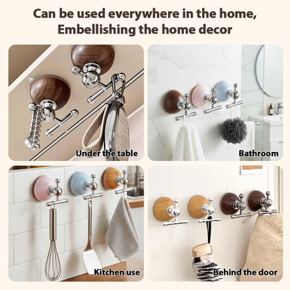 HandyFidgetGround™ TwistSeal No-Drill Suction Cup Hook