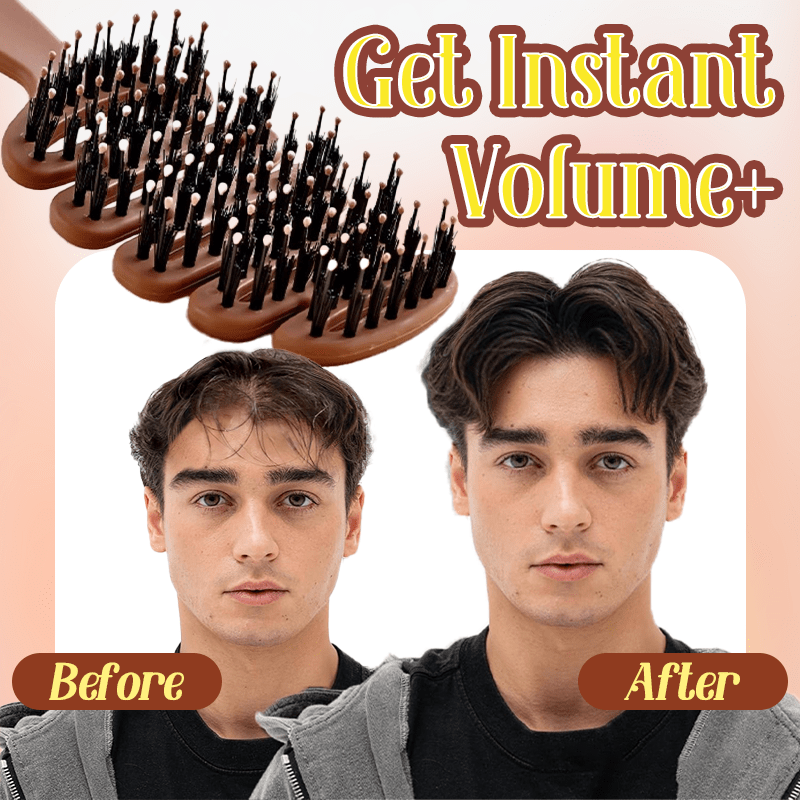 HandyFidgetGround™ Volume+ Bristle Hair Brush