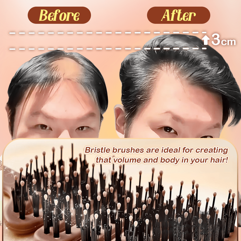 HandyFidgetGround™ Volume+ Bristle Hair Brush