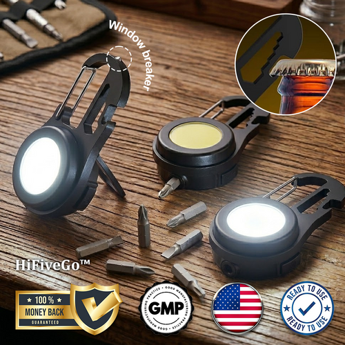 HiFiveGo™ CarryPro COB Light Multi Pocket Tool