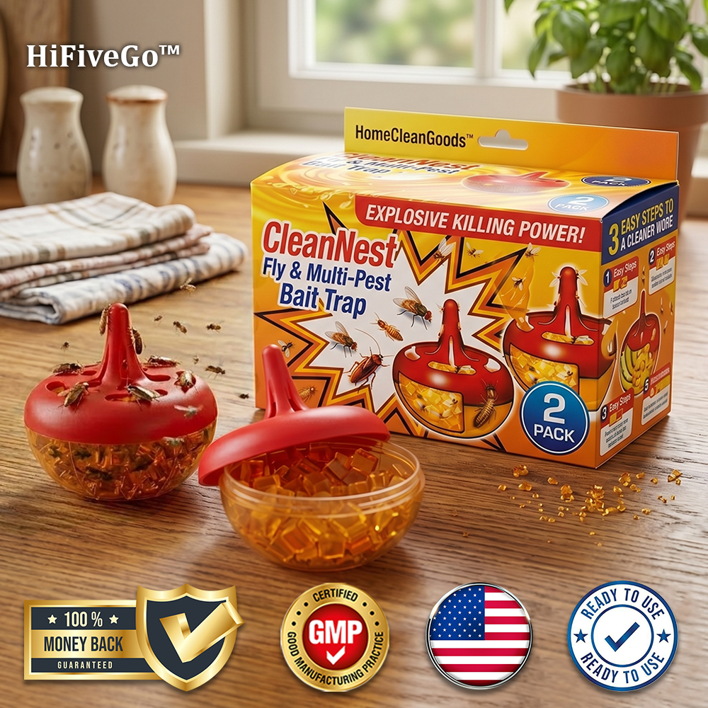 HiFiveGo™ CleanNest Fly & Multi-Pest Bait Trap