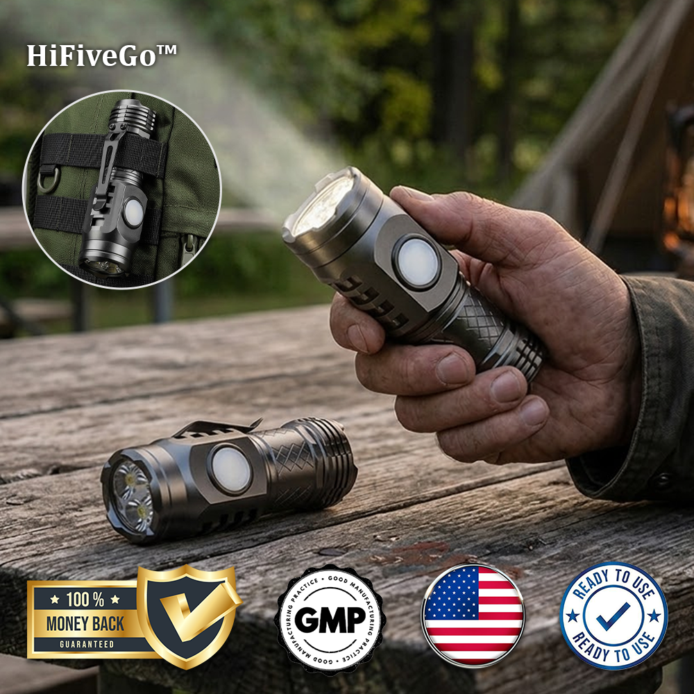 HiFiveGo™ MaxGlow Super Bright Mini Flashlight