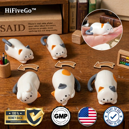 HiFiveGo™ MeowFlip Wind-Up Cat Toy