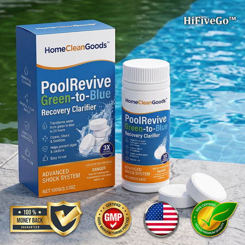 HiFiveGo™ PoolRevive Green-to-Blue Recovery Clarifier