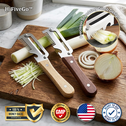 HiFiveGo™ PrepSlice Multi Veggie Shredder Peeler