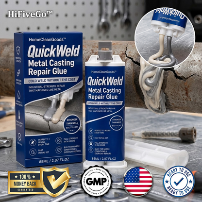 HiFiveGo™ QuickWeld Metal Casting Repair Glue