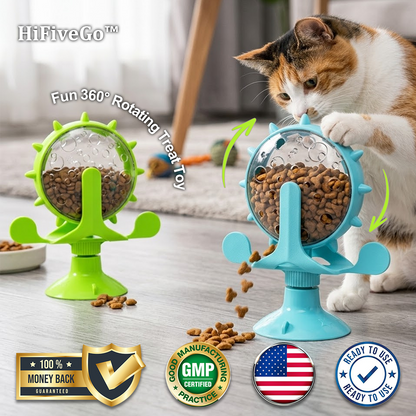 HiFiveGo™ SpinTreat Interactive Pet Feeder