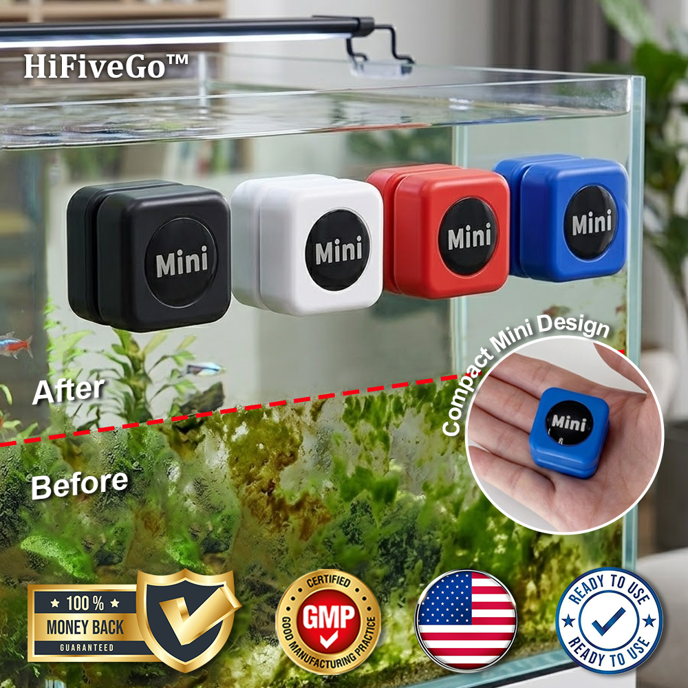 HiFiveGo™ TankClean Mini Magnetic Aquarium Cleaner