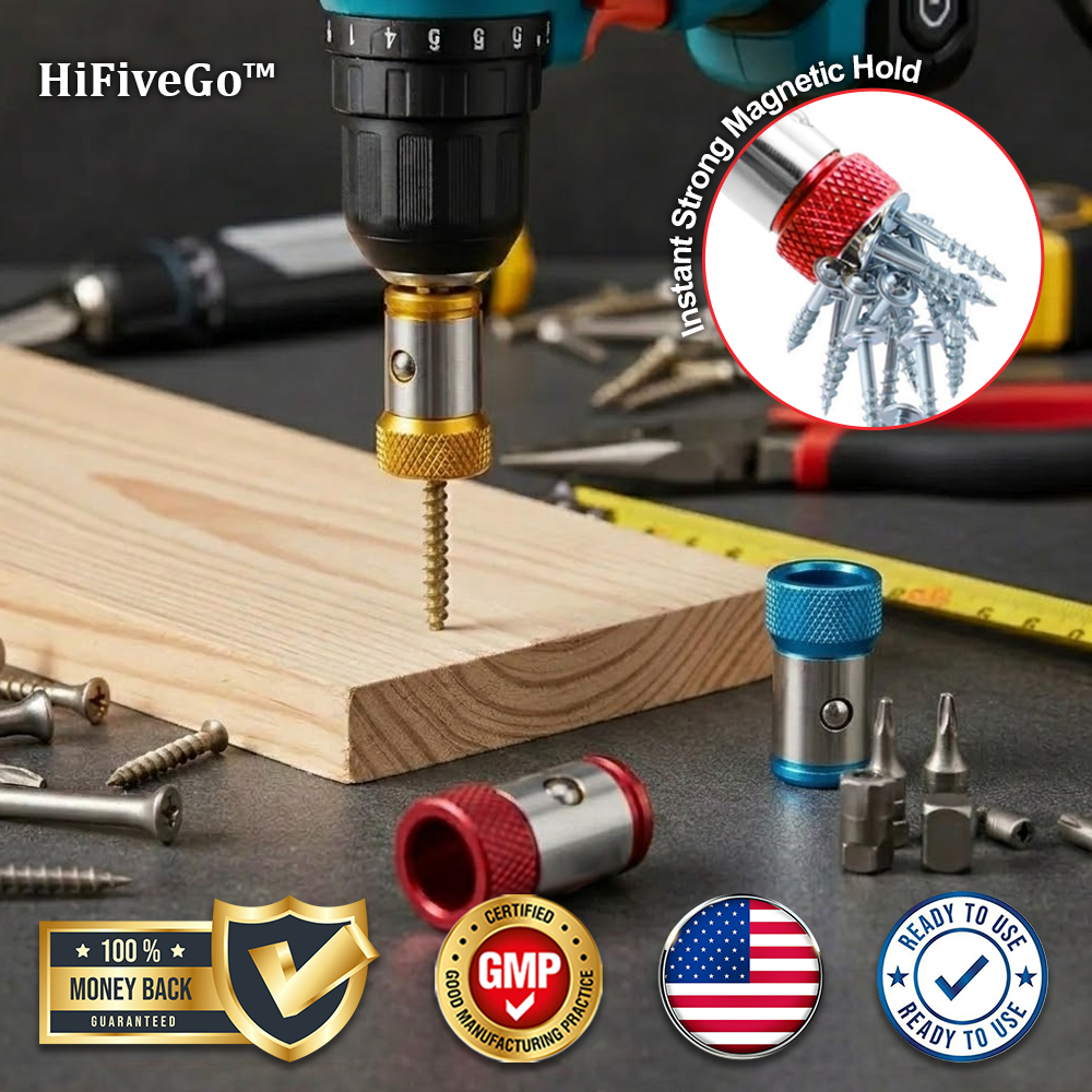 HiFiveGo™ ToolGrip Magnetic Screw Bit Ring