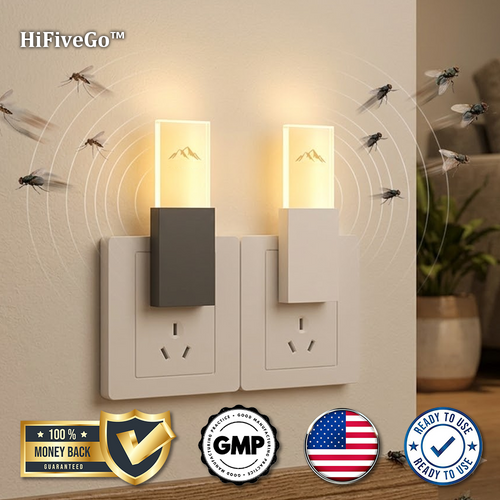 HiFiveGo™ USB Ultrasonic Pest Repeller Night Light