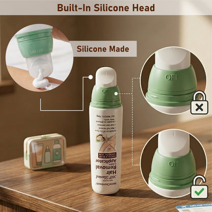 HandyFidgetGround™ 360° Slanted Hair Removal Cream Applicator