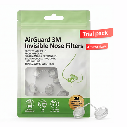 HiFiveGo™ AirGuard 3M Invisible Nose Filters