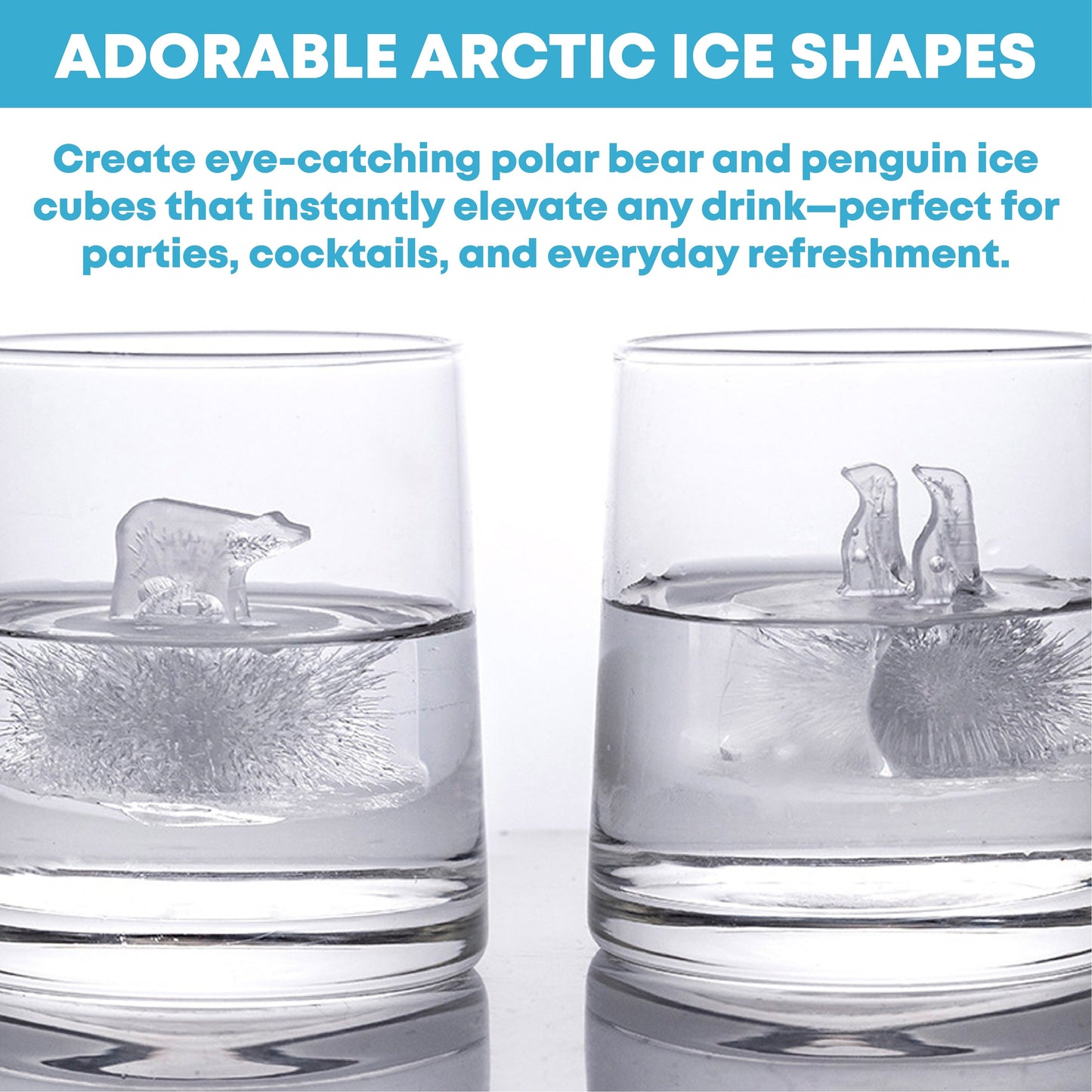 HandyFidgetGround™ ArcticPals Silicone Ice Cube Mold Set