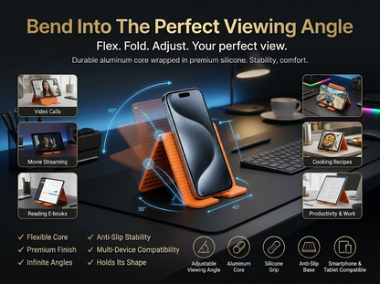 HiFiveGo™ BendPro Flexible Silicone Multi-Device Stand