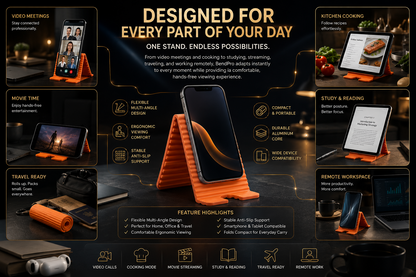 HiFiveGo™ BendPro Flexible Silicone Multi-Device Stand