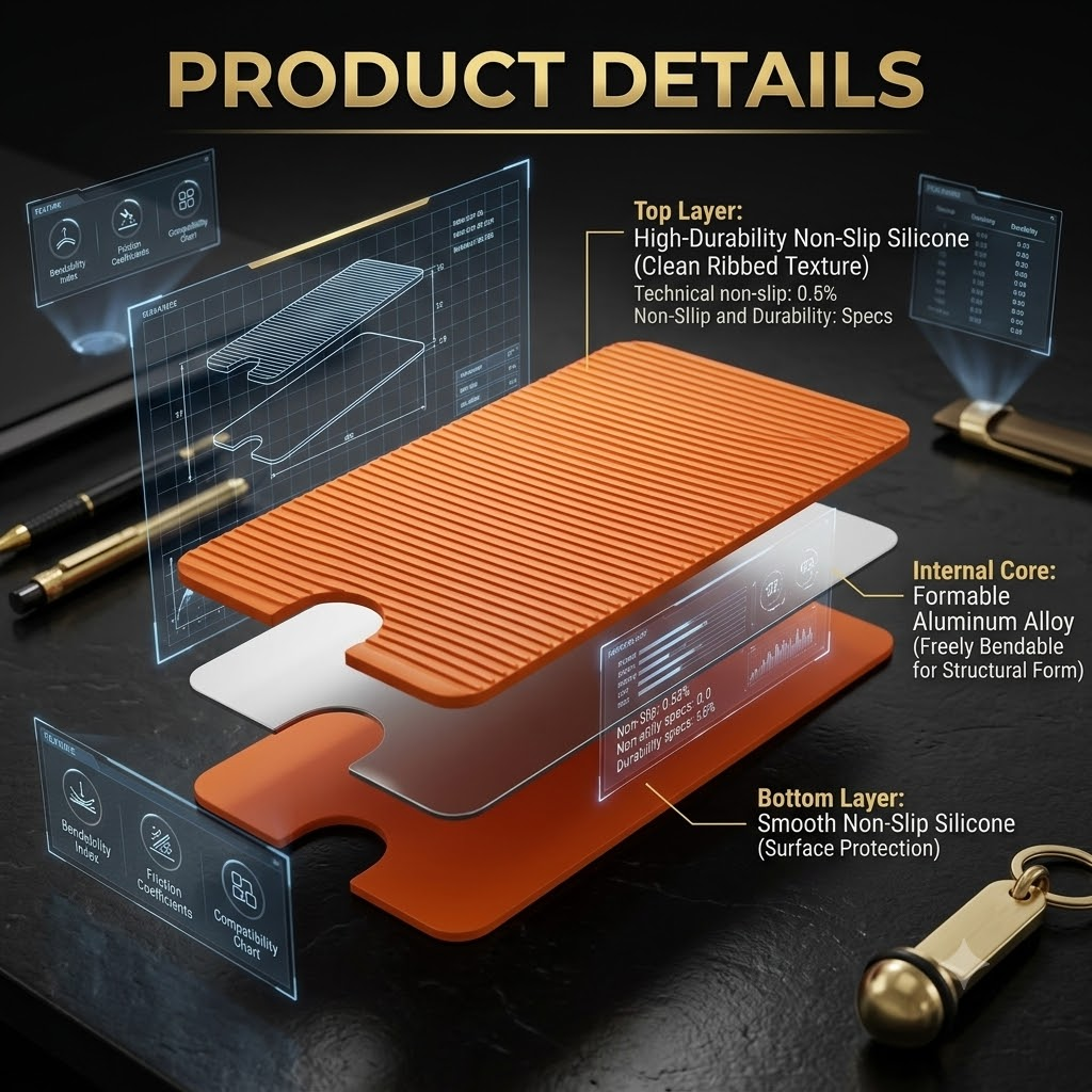HiFiveGo™ BendPro Flexible Silicone Multi-Device Stand