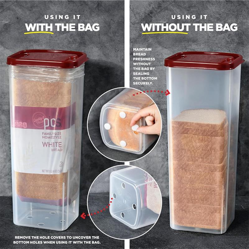 HandyFidgetGround™ Breadmate Easy Pull-Up Storage Holder