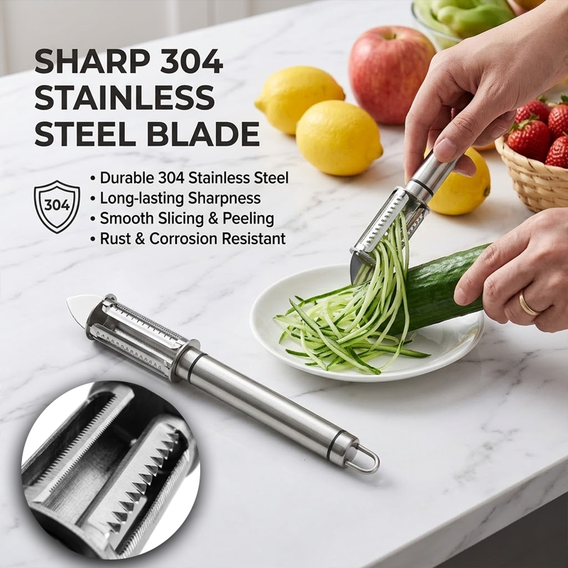 HiFiveGo™ ChefPrep Multi Veggie Shredder Peeler