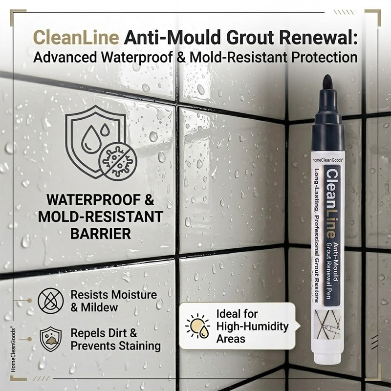 HiFiveGo™ CleanLine Anti-Mould Grout Renewal Pen