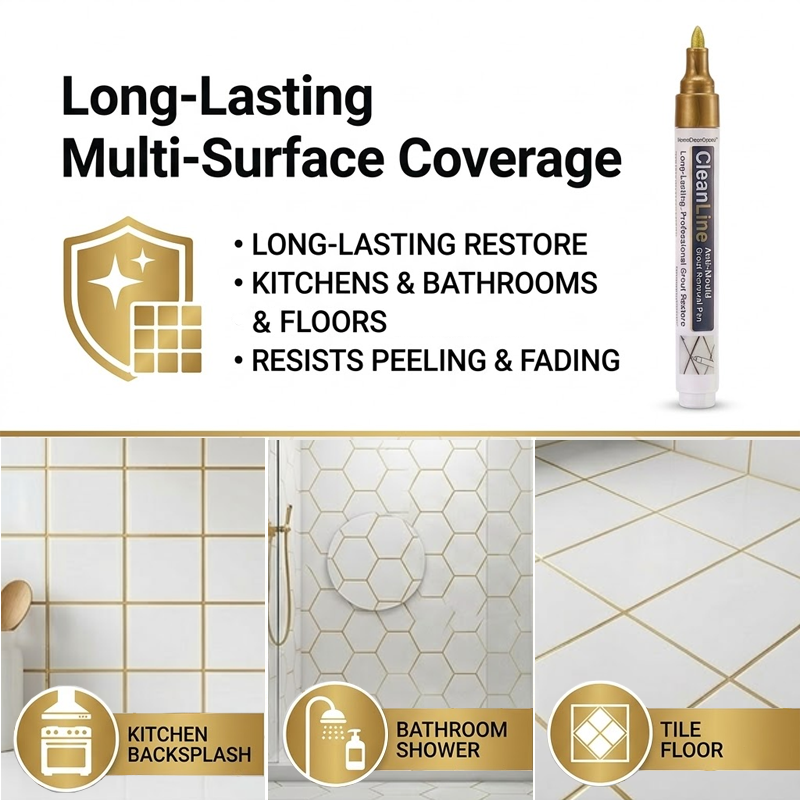 HiFiveGo™ CleanLine Anti-Mould Grout Renewal Pen