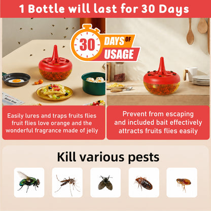 HiFiveGo™ CleanNest Fly & Multi-Pest Bait Trap