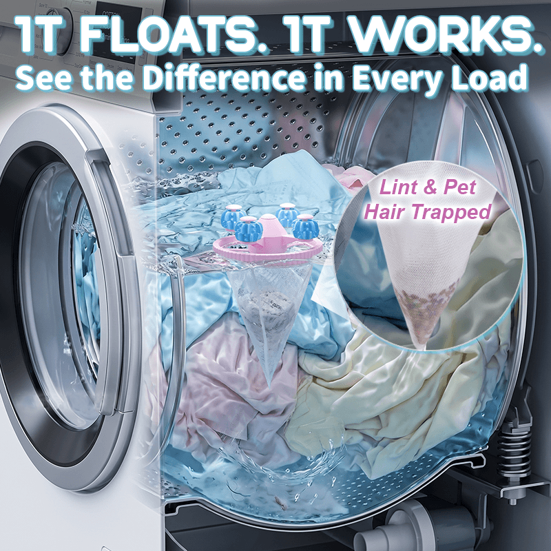 HiFiveGo™ CleanSpin Floating Roller Lint Catcher