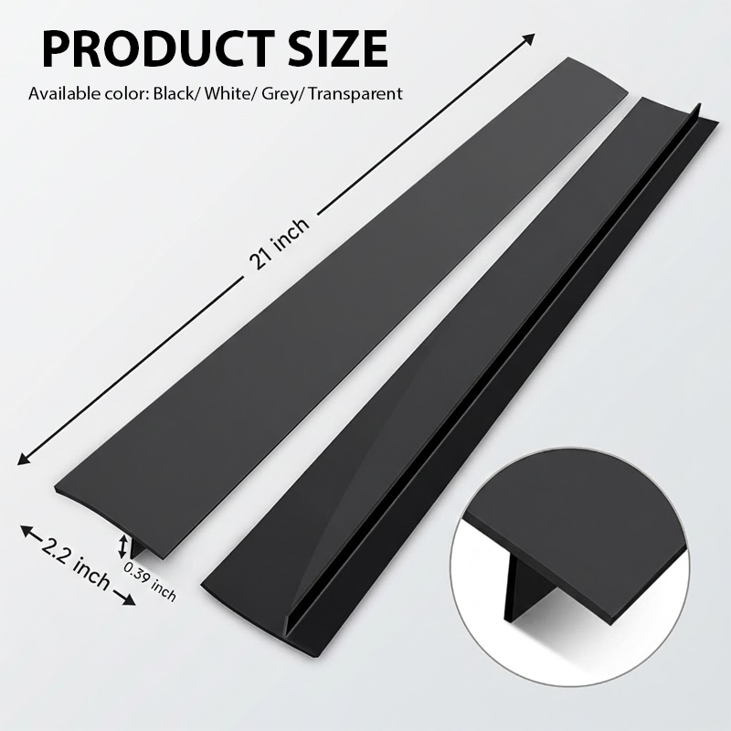 HandyFidgetGround™ CookGap Trim-to-Fit Silicone Stove Filler