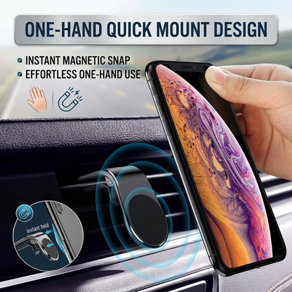 HiFiveGo™ DriveGrip Car Phone Magnetic Bracket