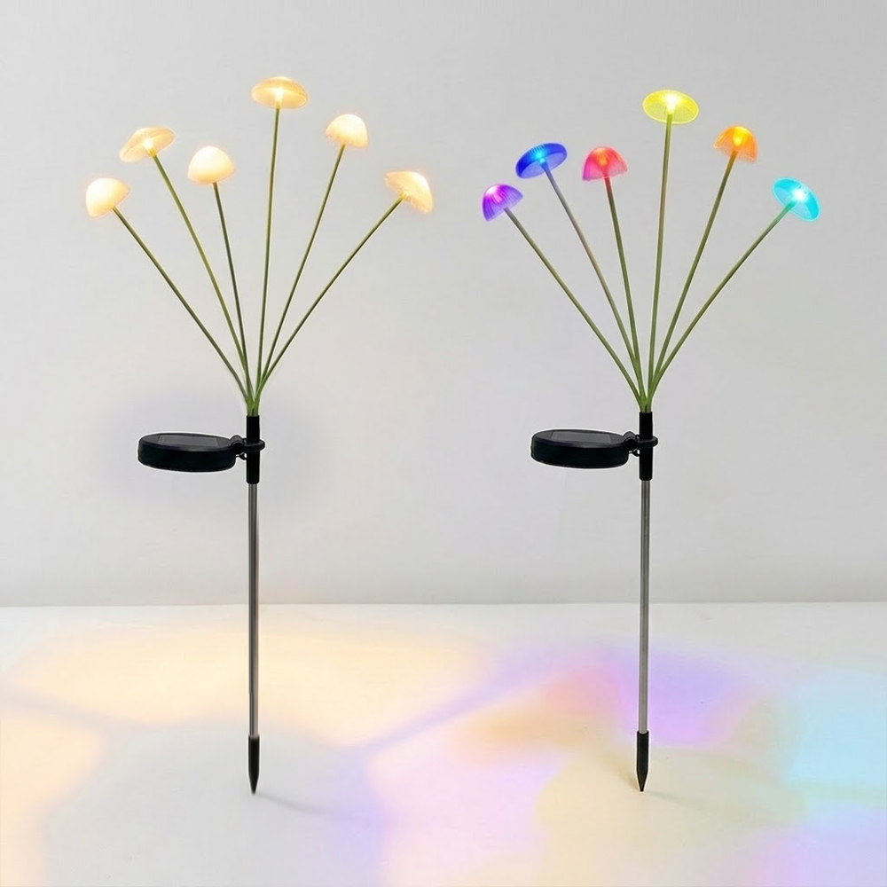 HiFiveGo™ FairyGlow Solar Mushroom Pest Repeller