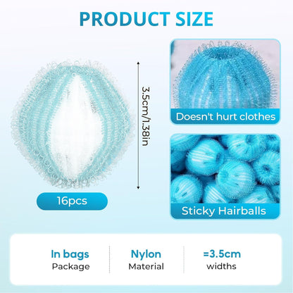 👍 HandyFidgetGround™ FurLift Pet Hair Remover Cleaning Balls
