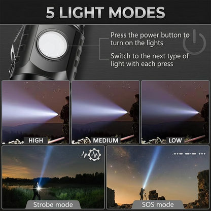 HiFiveGo™ MaxGlow Super Bright Mini Flashlight