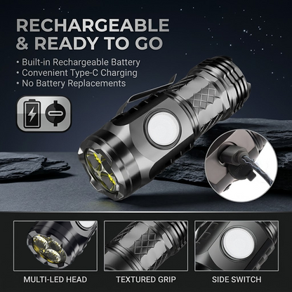 HiFiveGo™ MaxGlow Super Bright Mini Flashlight