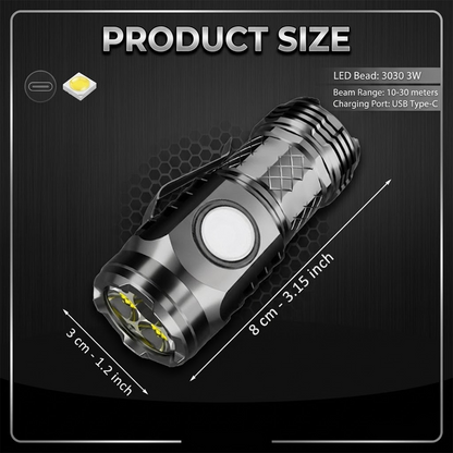 HiFiveGo™ MaxGlow Super Bright Mini Flashlight