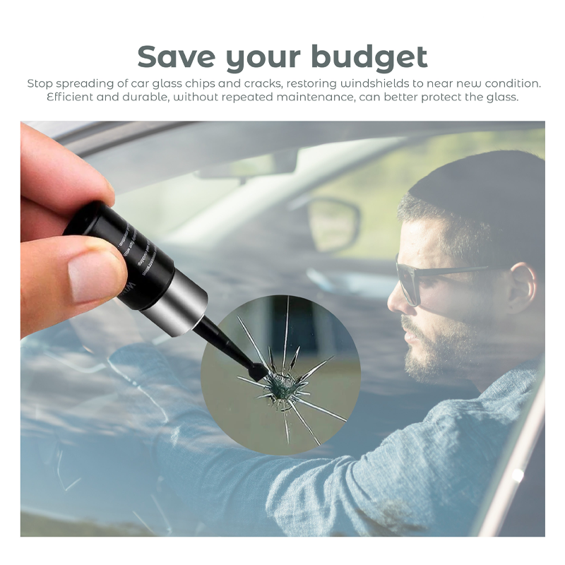 👍 HandyFidgetGround™ Mighty Glass Revive Windshield Repair Kit