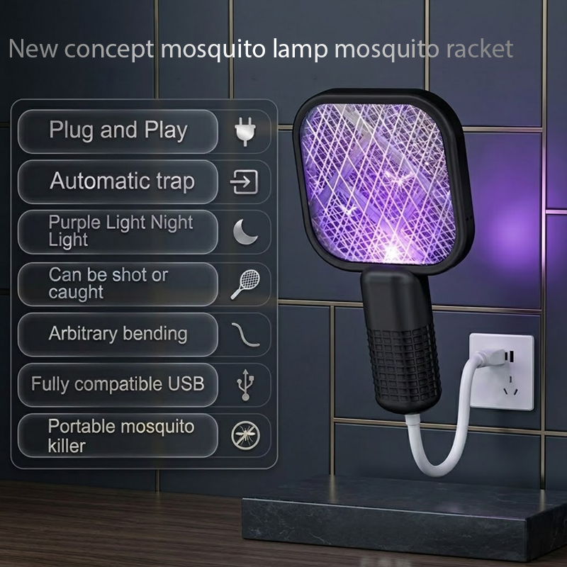 👍 HiFiveGo™ Mini USB Plug-in Bug Killer Lamp Zapper