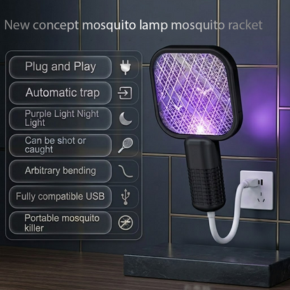 👍 HiFiveGo™ Mini USB Plug-in Bug Killer Lamp Zapper