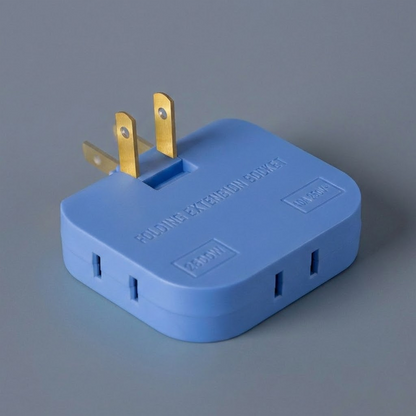 HandyFidgetGround™ PlugTurn Rotating Outlet Wall Adapter