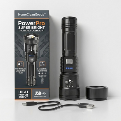 HiFiveGo™ PowerPro Super Bright Tactical Flashlight