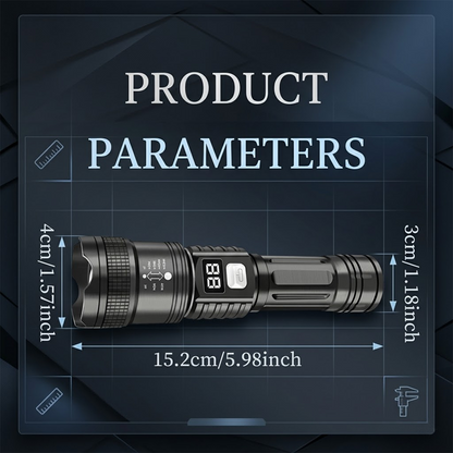 HiFiveGo™ PowerPro Super Bright Tactical Flashlight