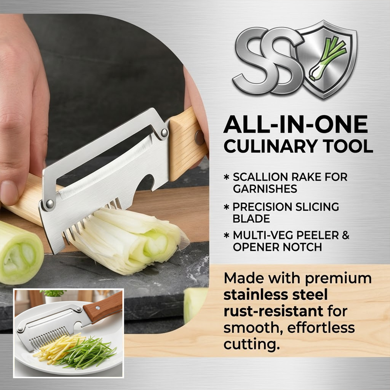 HiFiveGo™ PrepSlice Multi Veggie Shredder Peeler