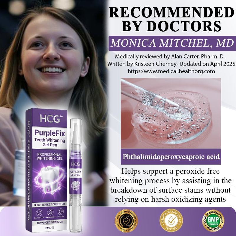HandyFidgetGround™ PurpleFix Teeth Whitening Gel Pen