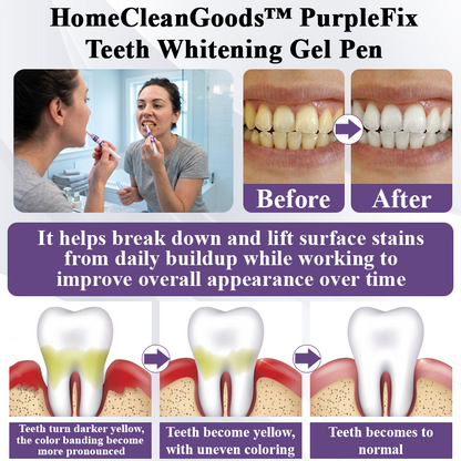 HandyFidgetGround™ PurpleFix Teeth Whitening Gel Pen