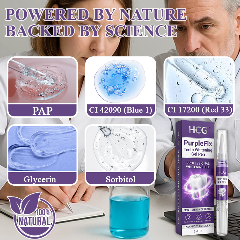 HandyFidgetGround™ PurpleFix Teeth Whitening Gel Pen