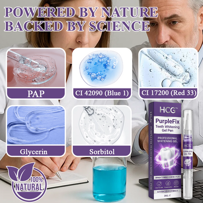 HandyFidgetGround™ PurpleFix Teeth Whitening Gel Pen