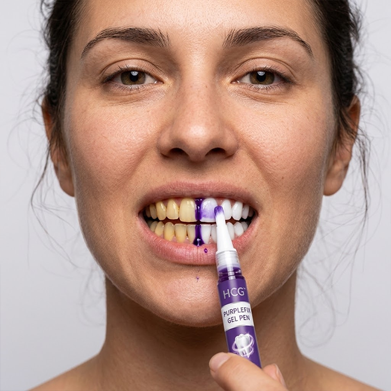 HandyFidgetGround™ PurpleFix Teeth Whitening Gel Pen