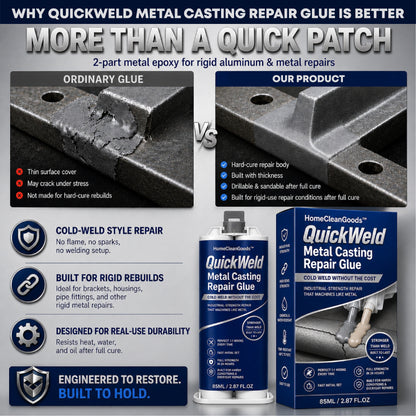 HiFiveGo™ QuickWeld Metal Casting Repair Glue