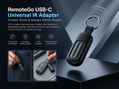 HiFiveGo™ RemoteGo USB-C Universal IR Adapter